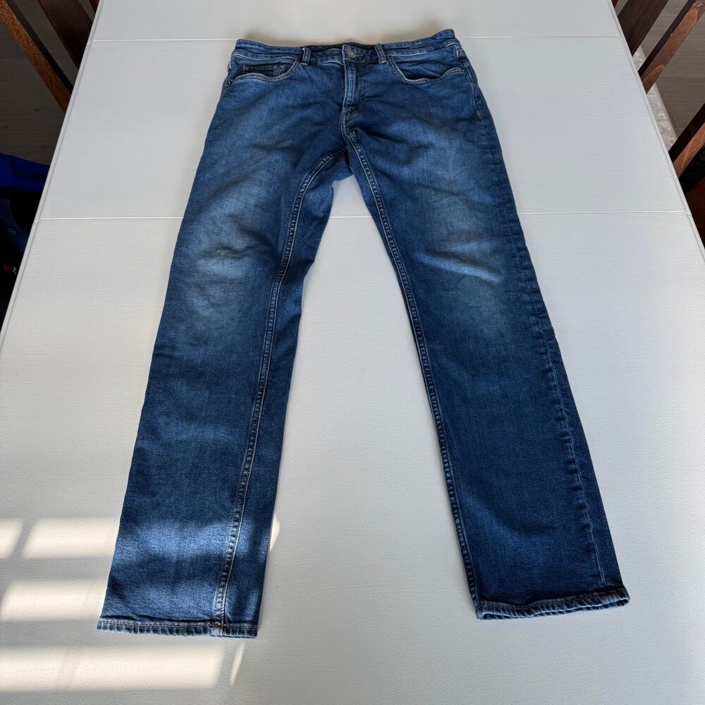 Bonobos Men's Straight Leg Jeans Size 31/32 Medium Wash Skinny